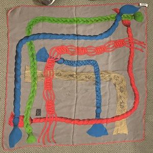 Vintage Miss Dior scarf, silk, 1980’s